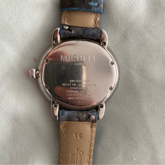 Michele Serein diamond watch - Picture 7 of 8